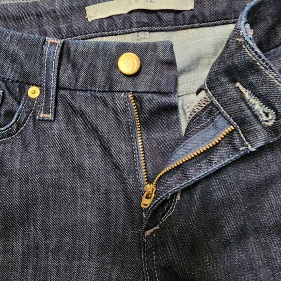 Joe's Jeans Dark Wash Stretch Denim Mid Rise Muse Bootcut Jeans - Picture 5 of 7